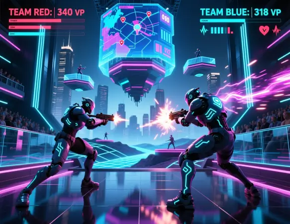 Arena Champions e-spor oyunu - rekabetçi multiplayer arena