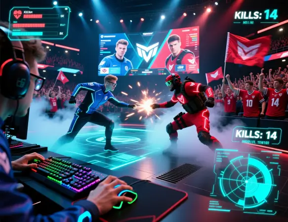 Arena Champions e-spor oyunu - rekabetçi multiplayer mücadele